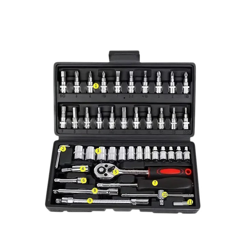 COMFORT 40 Piece Socket and Ratchet Wrench Set