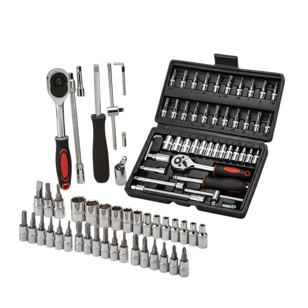 COMFORT 40 Piece Socket and Ratchet Wrench Set