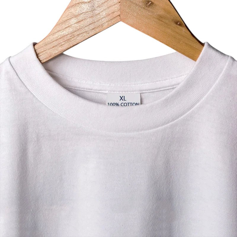 COMFORTH men's white 100% cotton short sleeve crew neck t-shirt with size XL tag