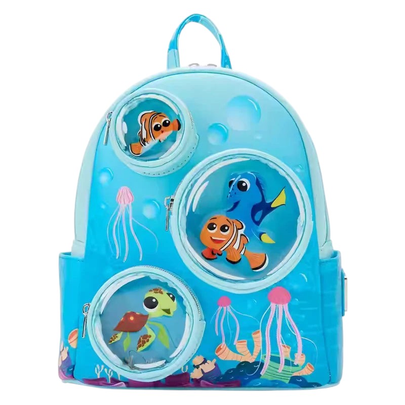 Disney Pixar Character Mini Backpack Collection Burgundy